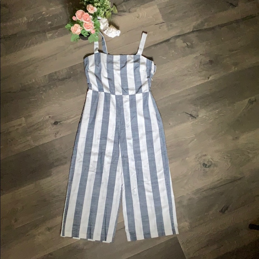 Striped Jumpsuit